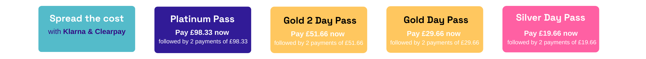 Payment Plan Options