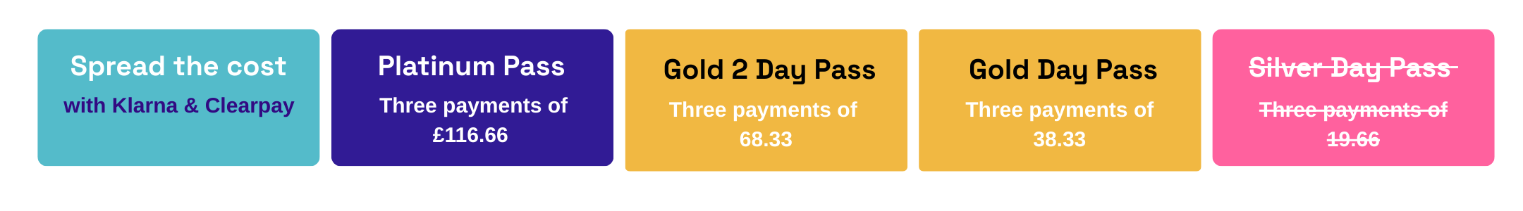 Payment Plan Options