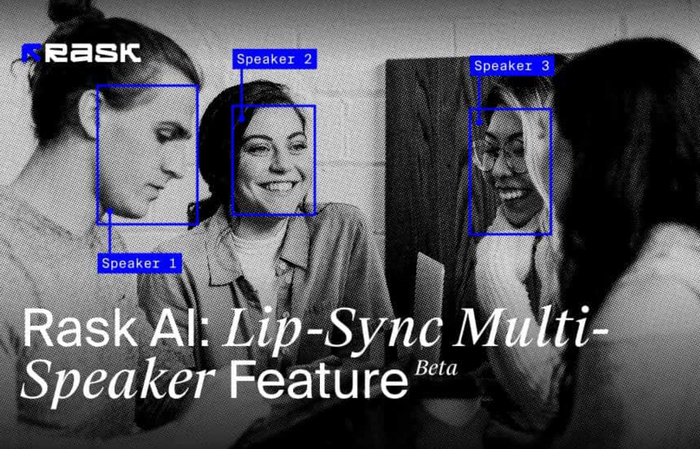 Rask AI announces first AI-powered lip sync for video creators