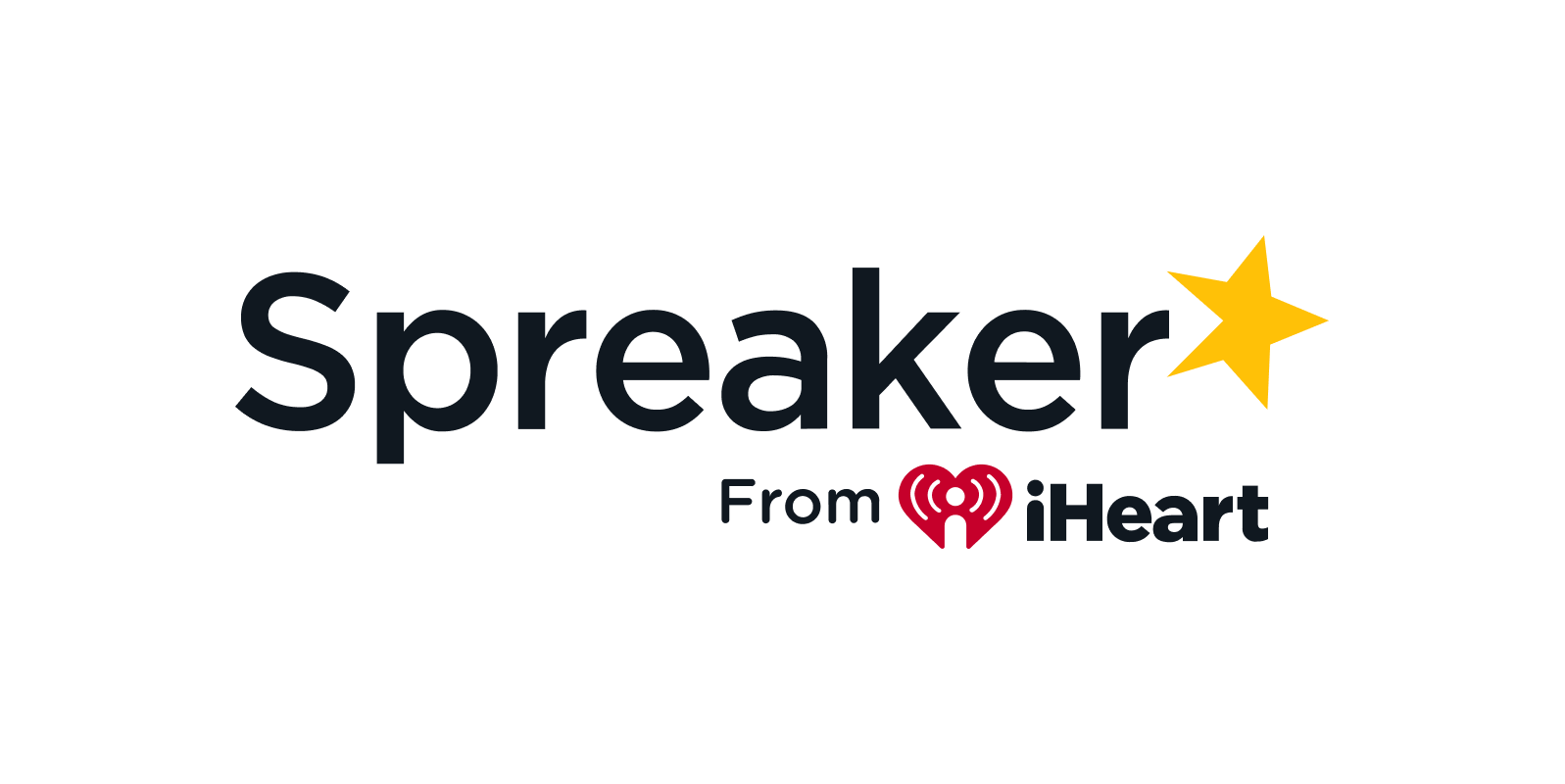 Speaker from iHeart logo