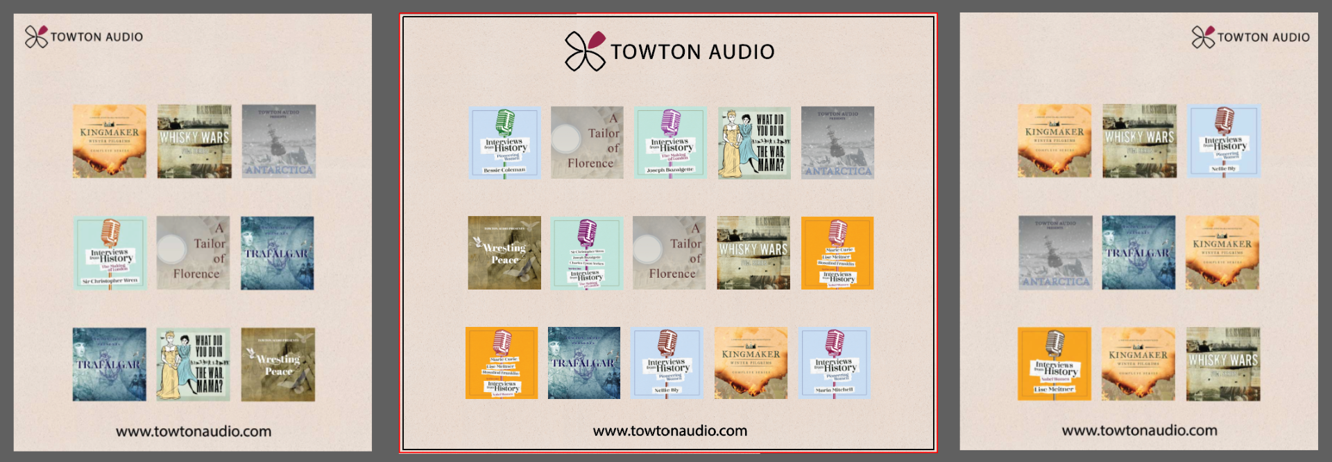 A Unique Publishing Platform for Epic Historic Audio Drama