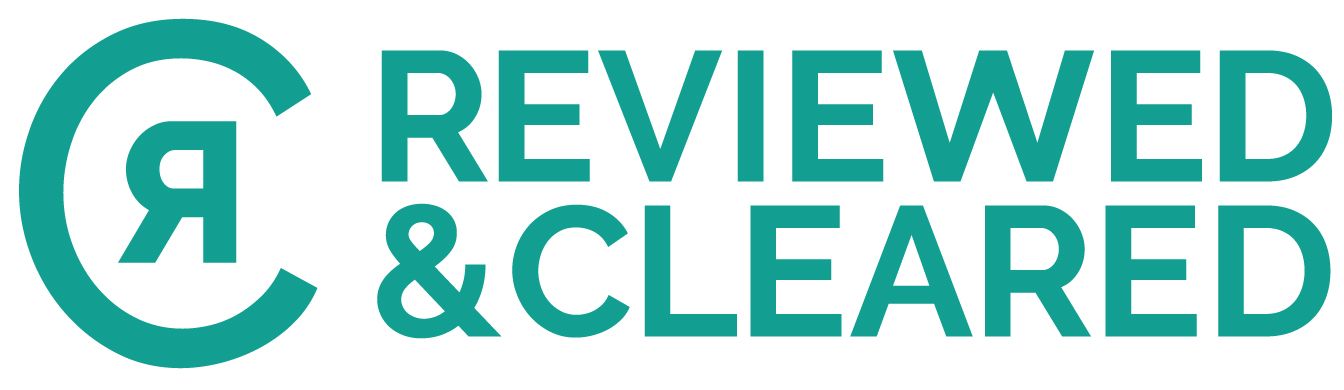 Cover image - Reviewed & Cleared