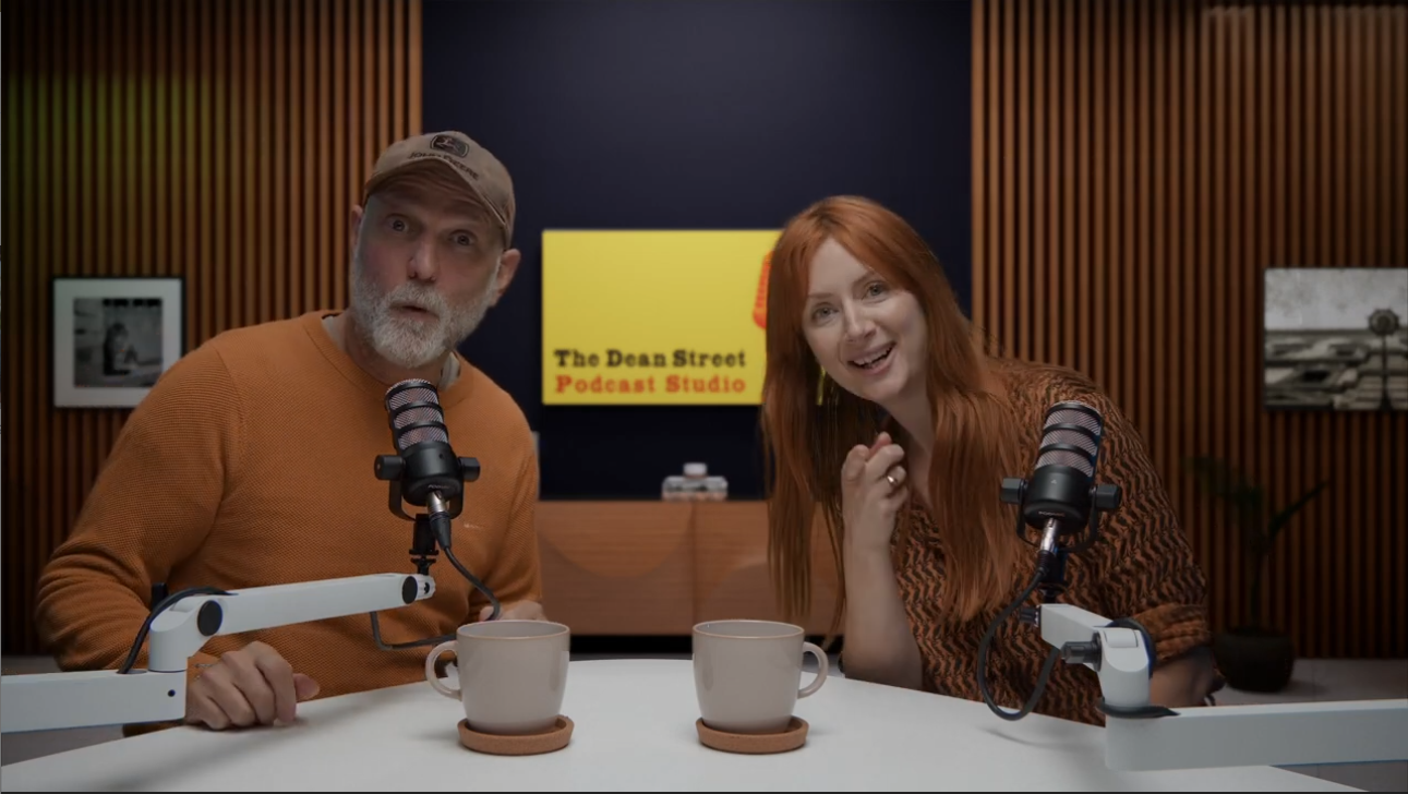 Cover image - The Dean Street Podcast Studio > Powered by VeePodd