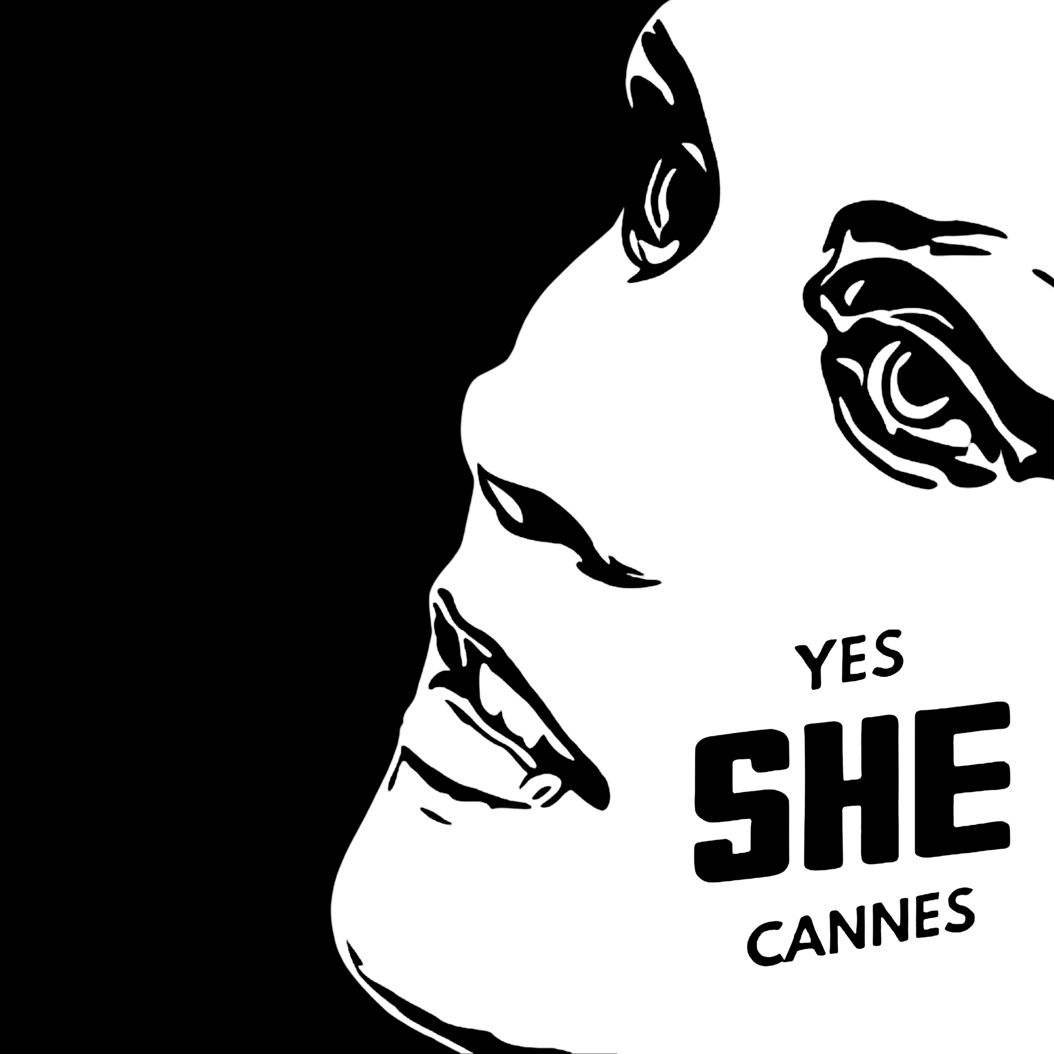 Yes She Cannes logo