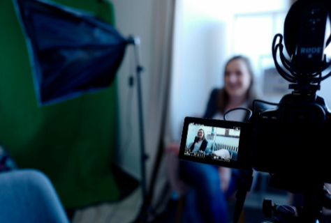 Camera filming