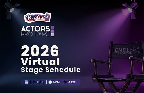 Stage Schedule For VertiCast Actors Pro Expo Virtual 2026