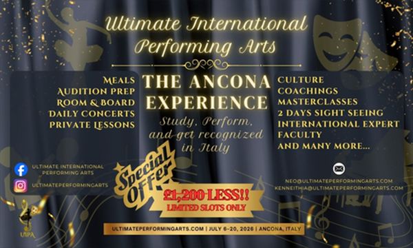Ultimate International Performing Arts — The Ancona Experience