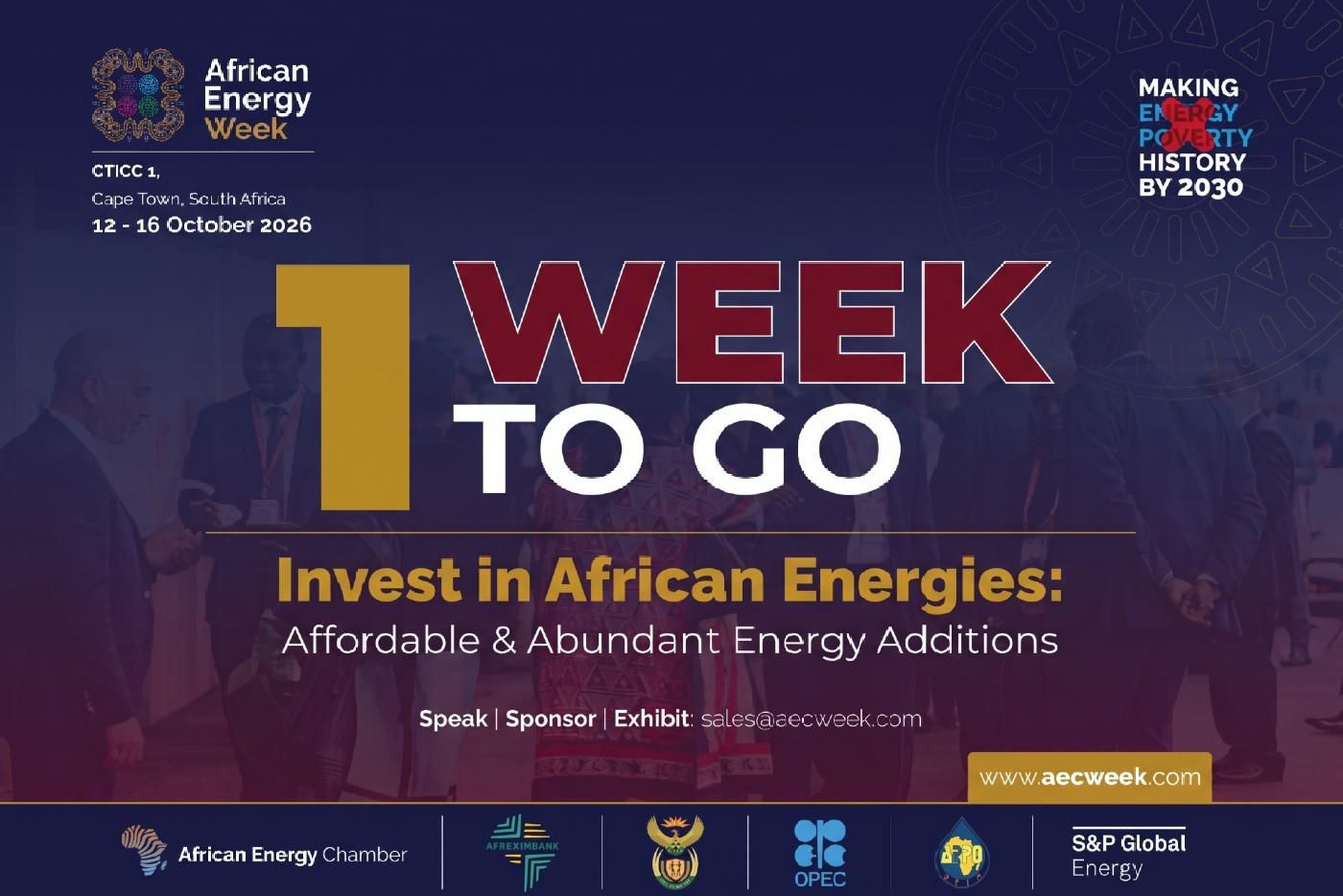 Africa’s Biggest Energy Movement Returns to Cape Town Next Week