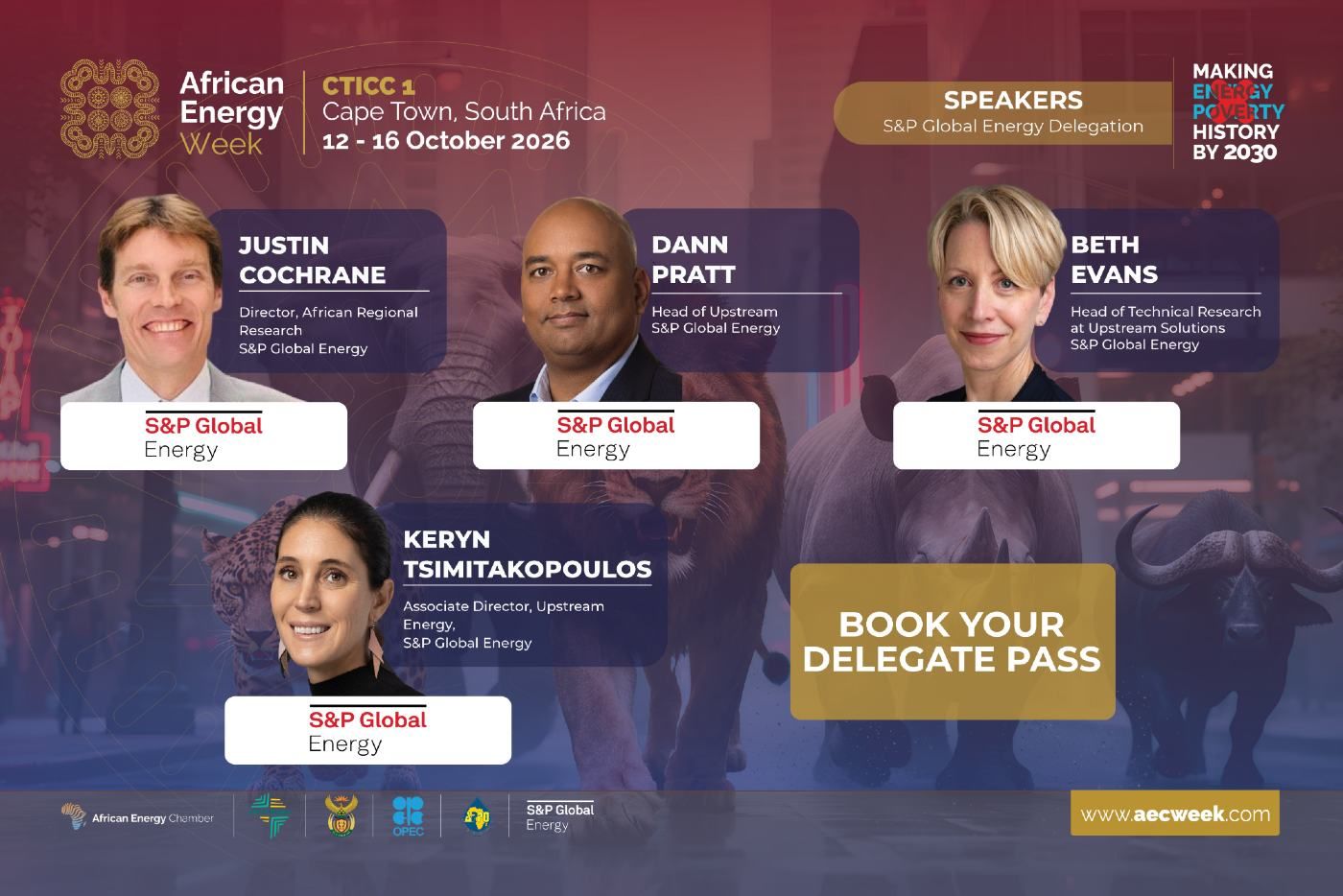 S&P Global Experts to Explore Africa’s $41B Upstream Investment Wave at AEW 2026