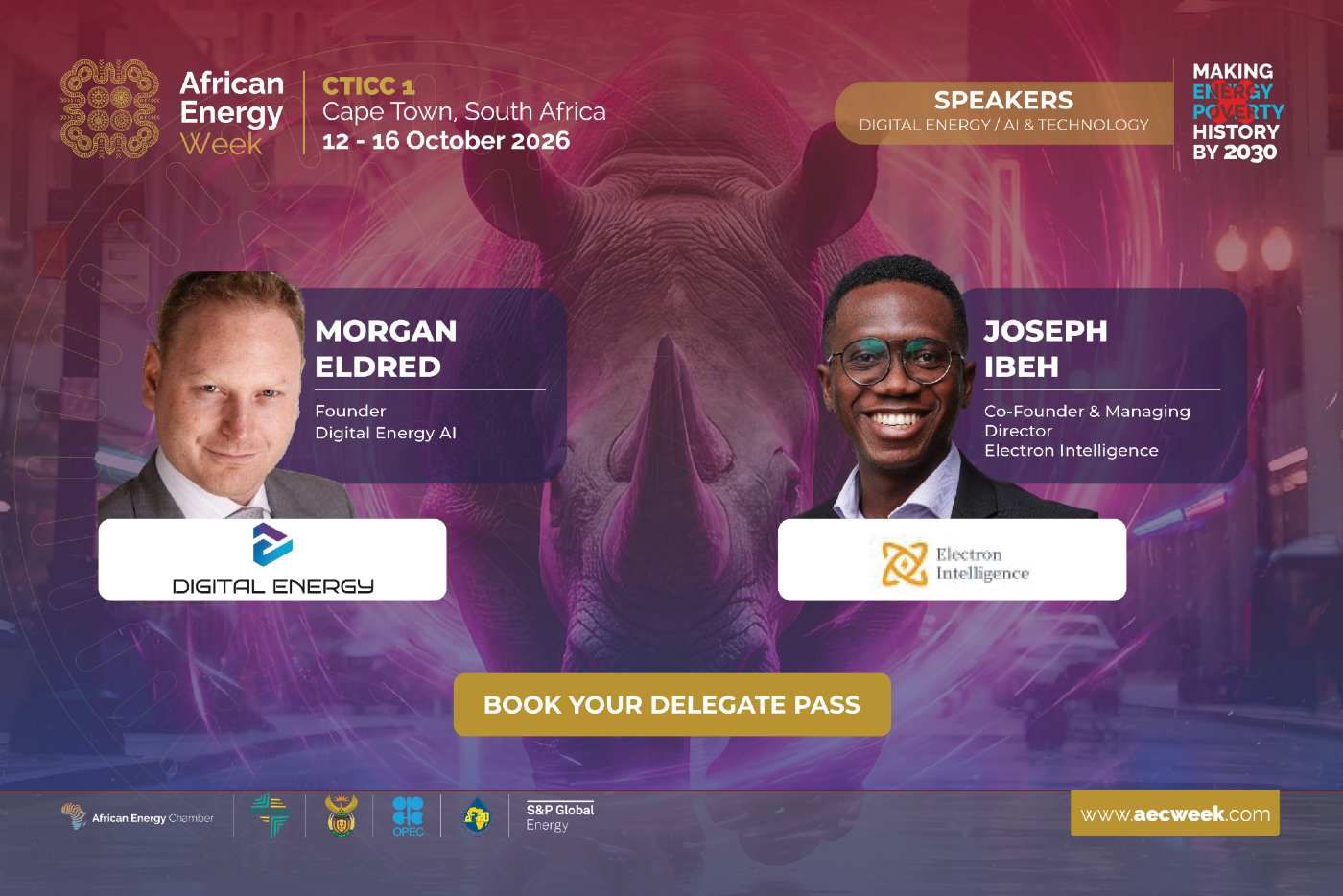 Digital Energy AI and Electron Intelligence Bring Smarter Energy Investment to African Energy Week 2026