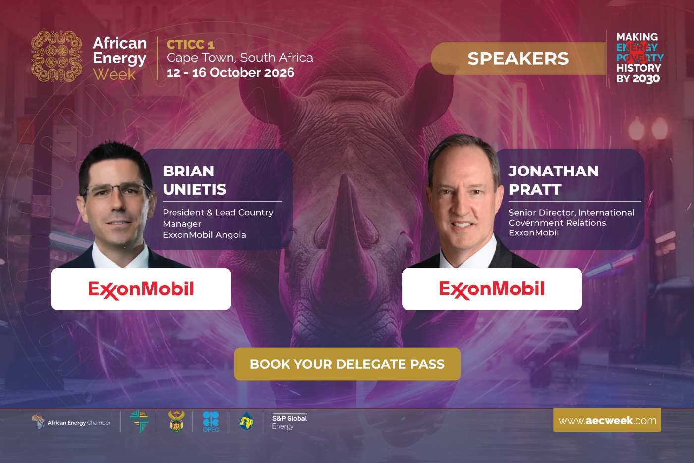 ExxonMobil Senior Representatives Join AEW 2026 as Continental Strategy Accelerates