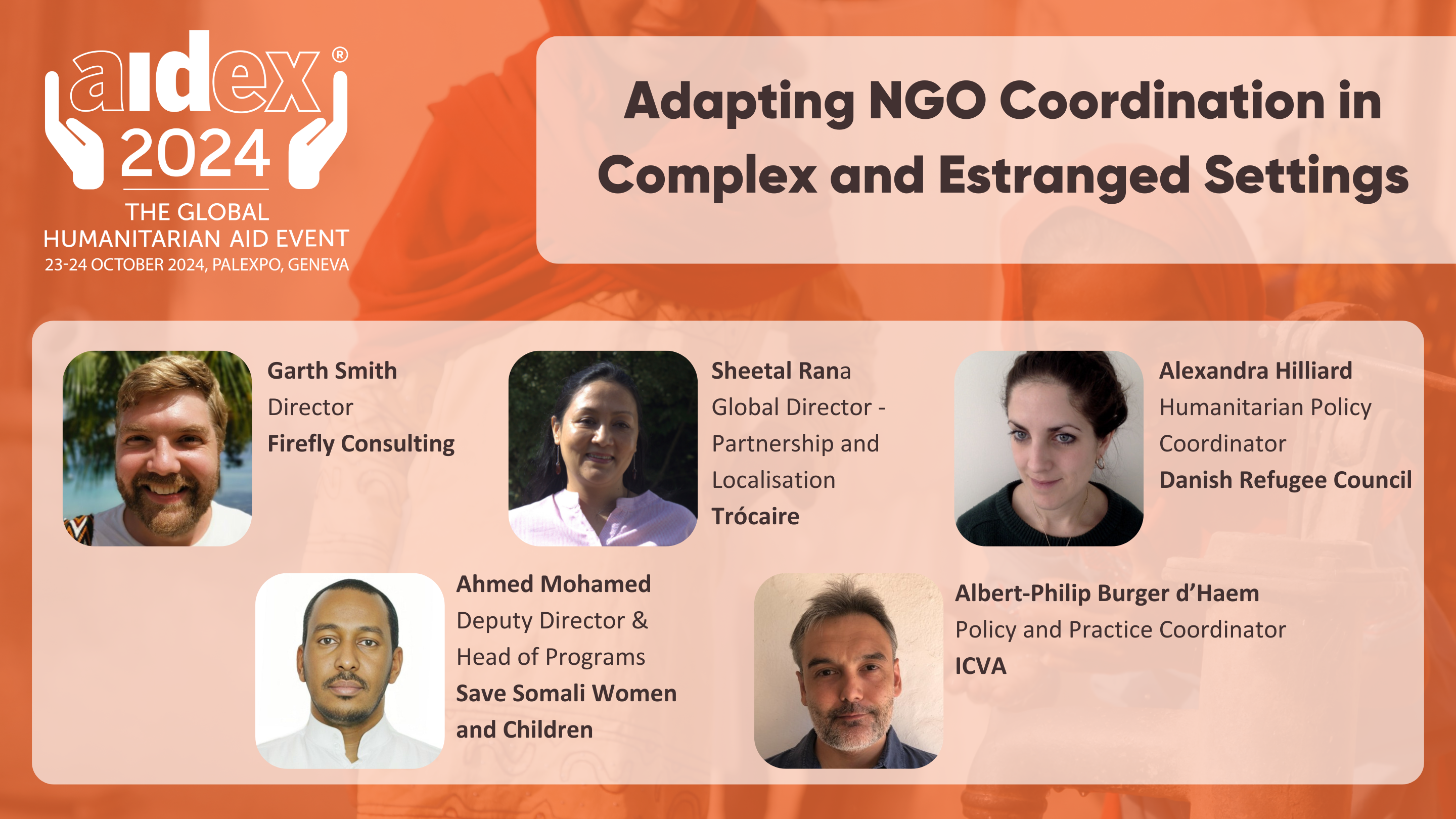 Adapting NGO coordination in complex and estranged settings