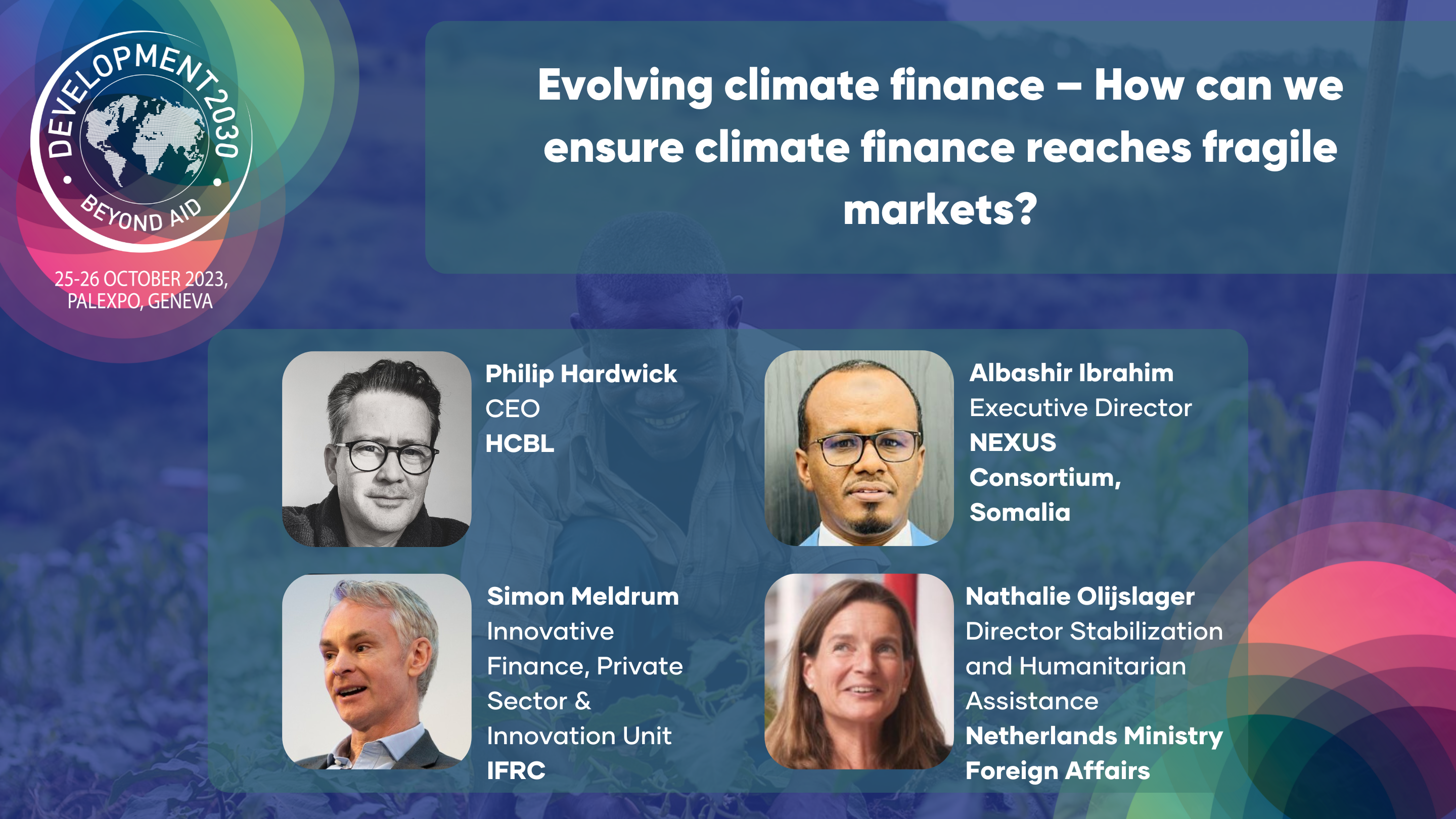 Evolving climate finance – How can we ensure climate finance reaches fragile markets?