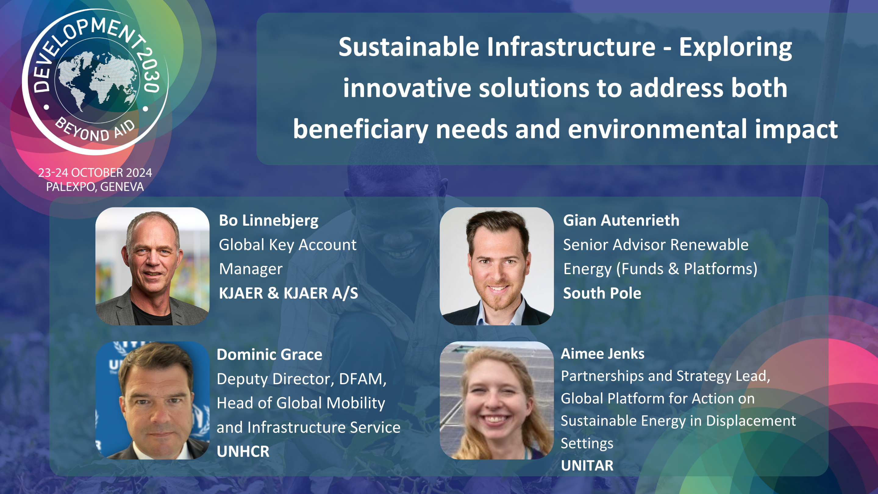 Sustainable Infrastructure - Exploring innovative solutions to address both beneficiary needs and environmental impact