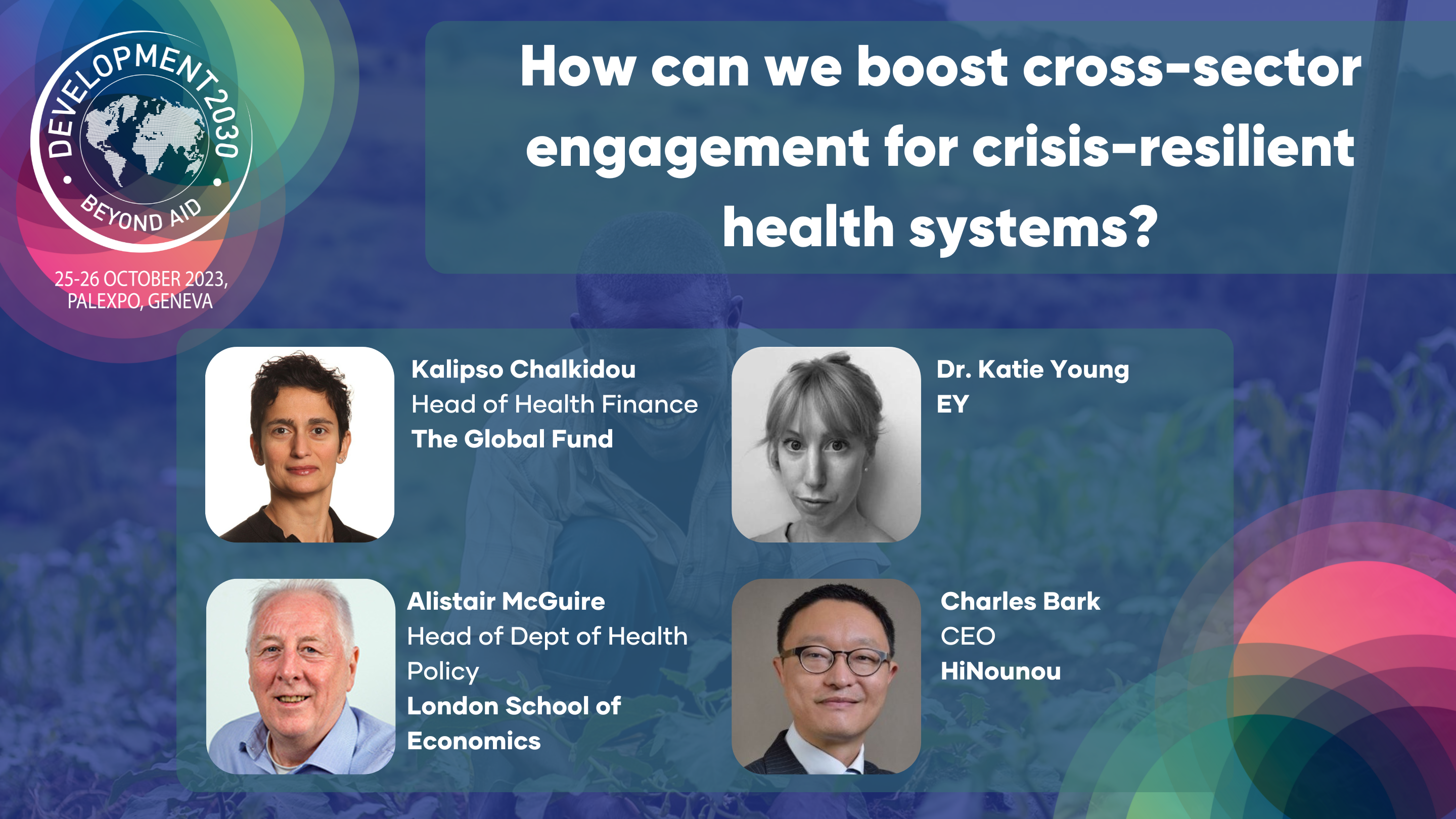 How can we boost cross-sector engagement for crisis-resilient health systems?