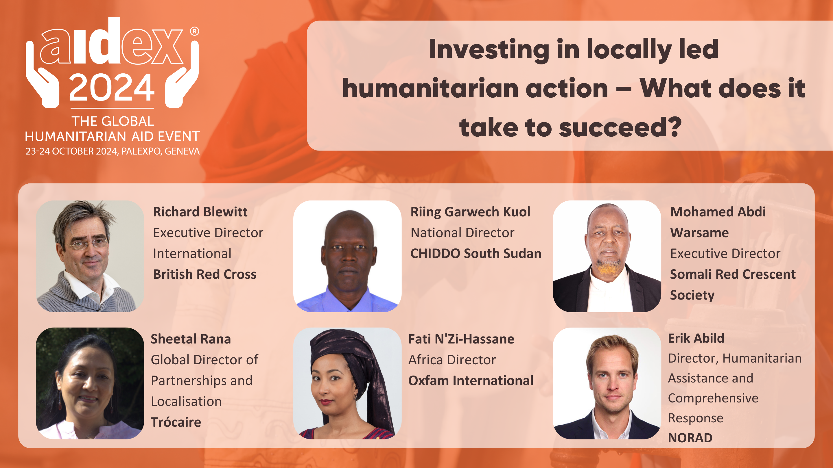 Investing in locally led humanitarian action – What does it take to succeed?