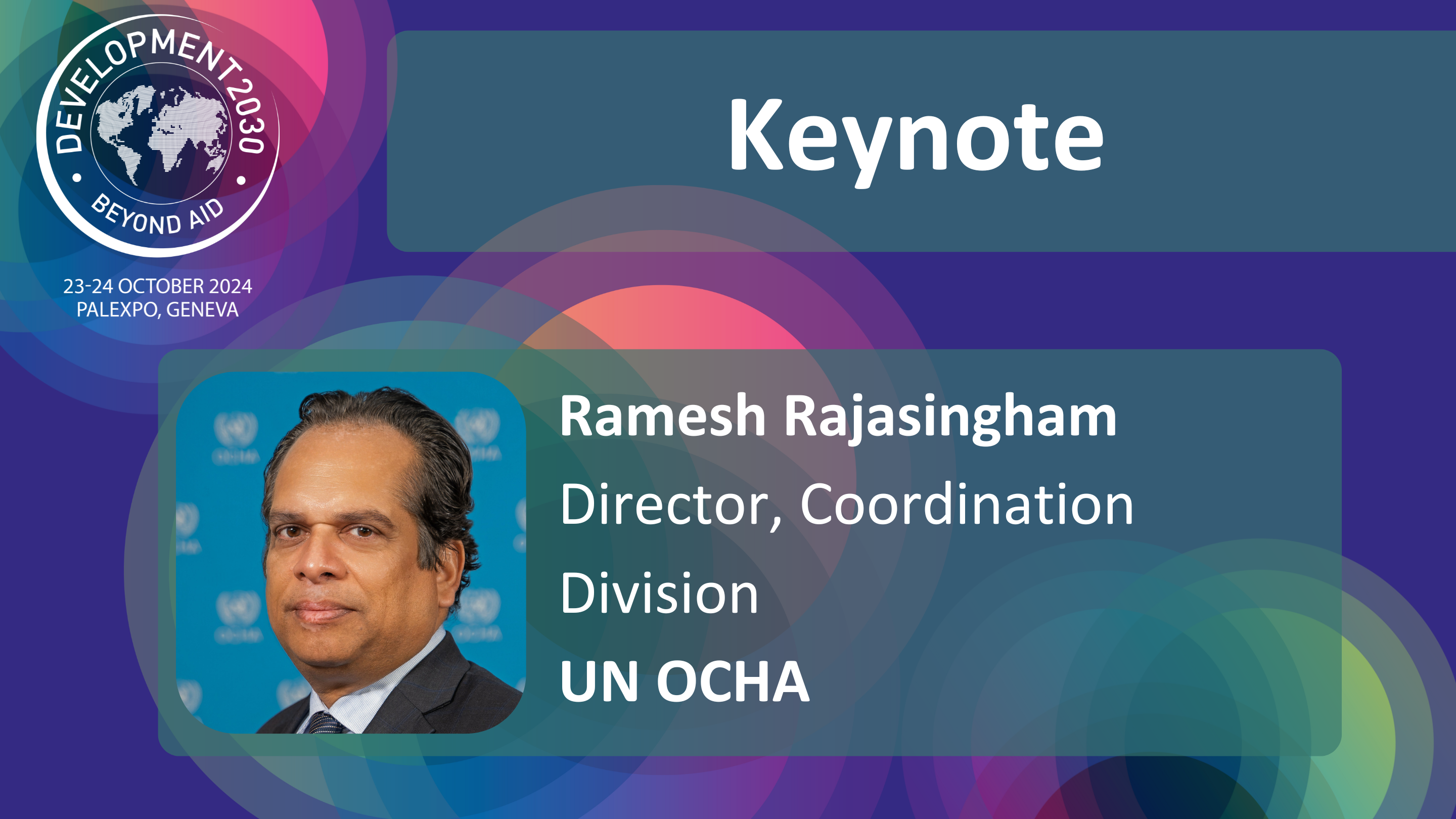 Keynote - Ramesh Rajasingham