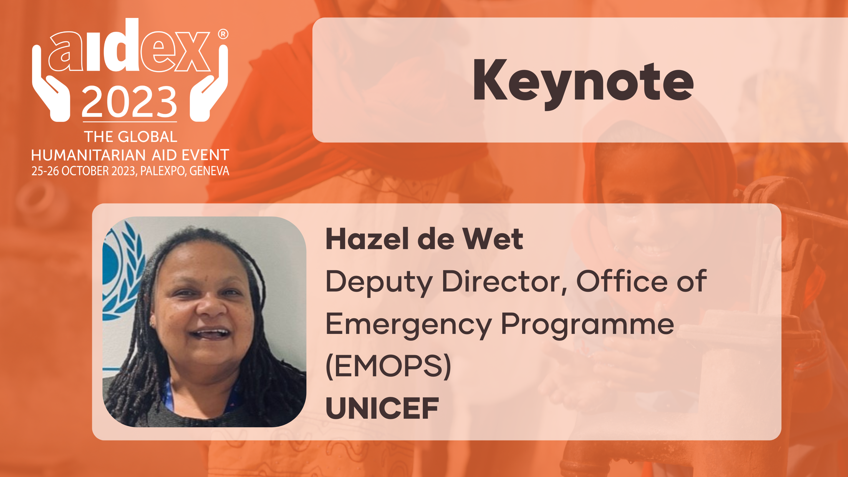 Keynote - Hazel de Wet