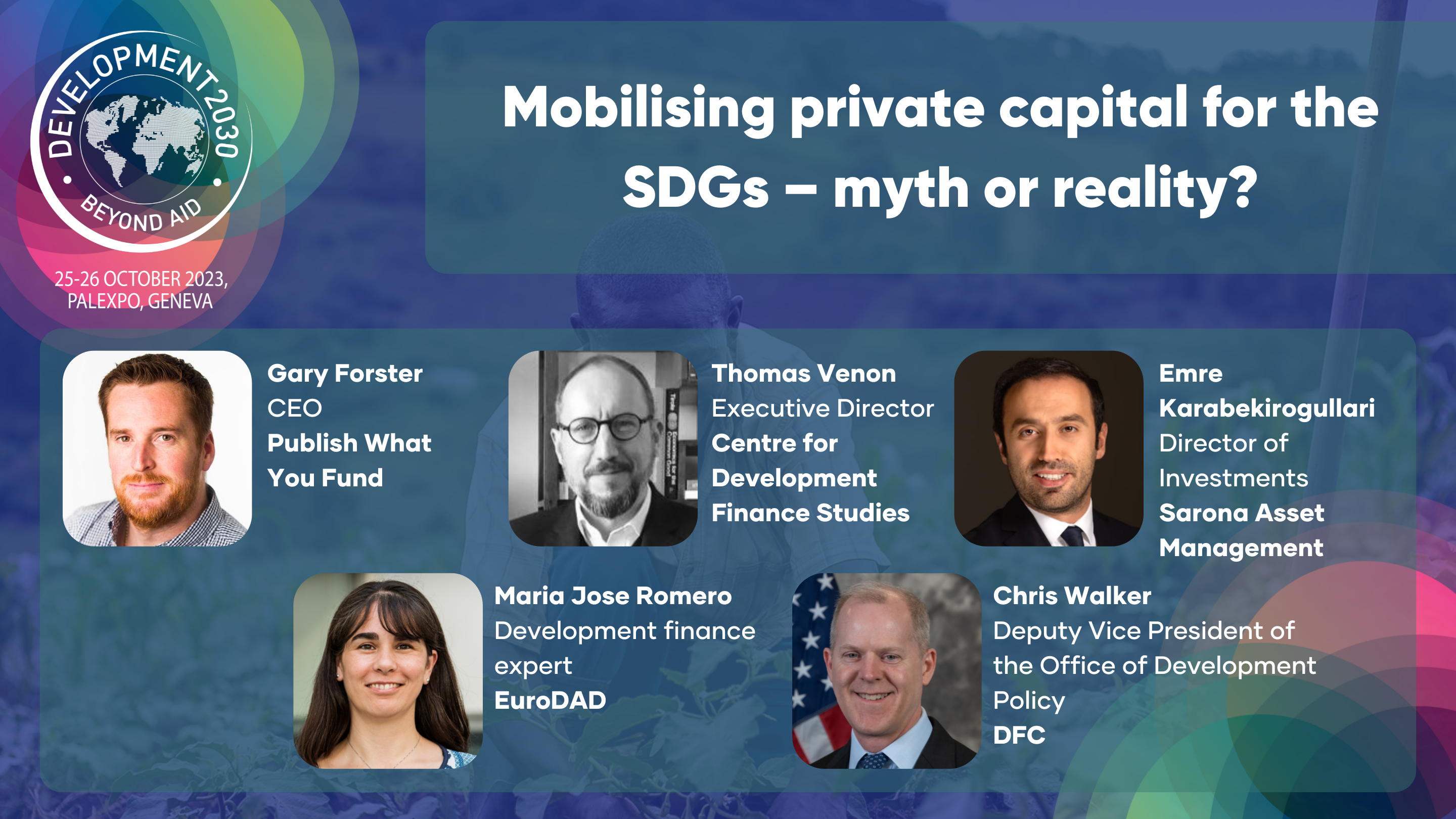 Mobilising private capital for the SDGs – myth or reality?