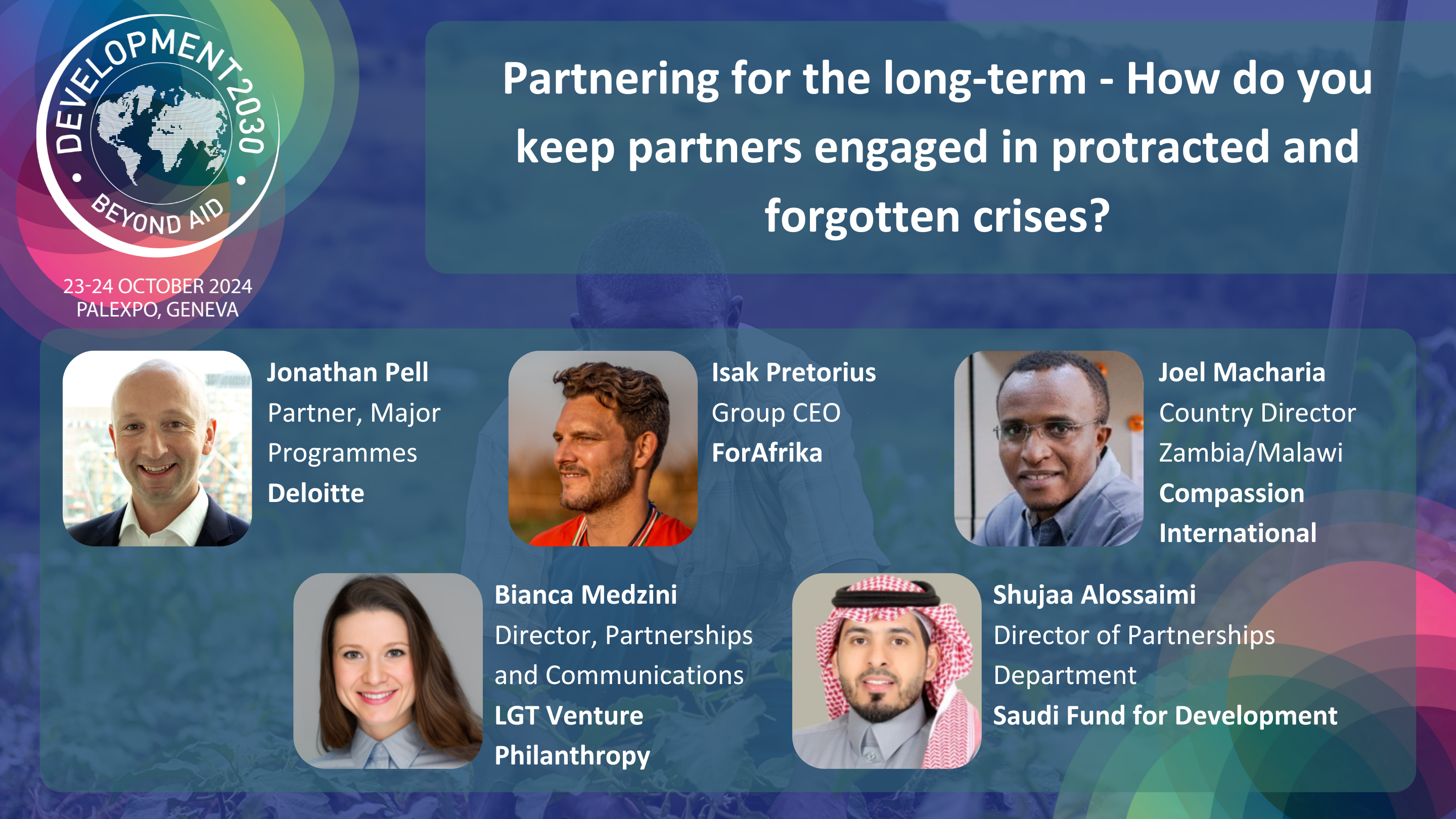 Partnering for the long-term - How do you keep partners engaged in protracted and forgotten crises?