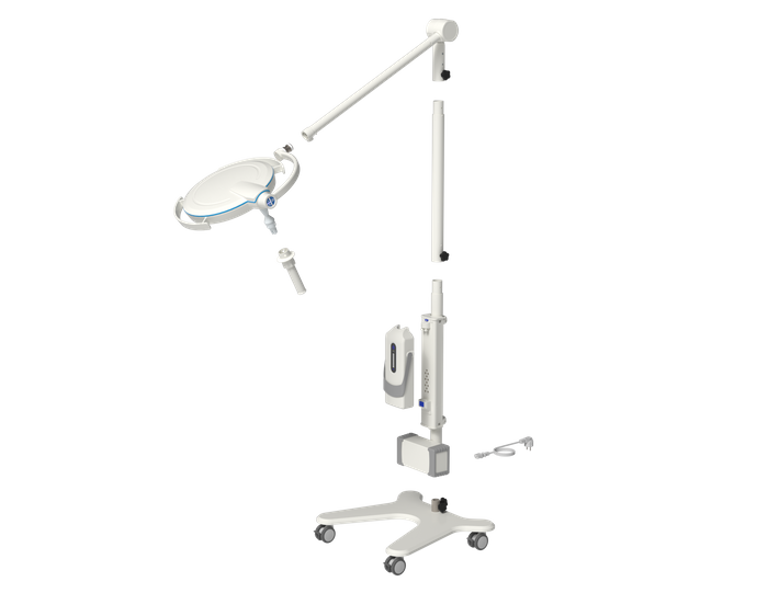 Mobile medical light for field use