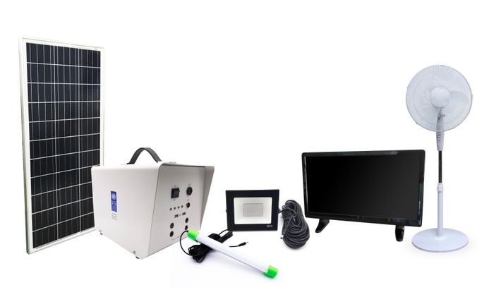 Portbale Solar Home System  designed for UNDP