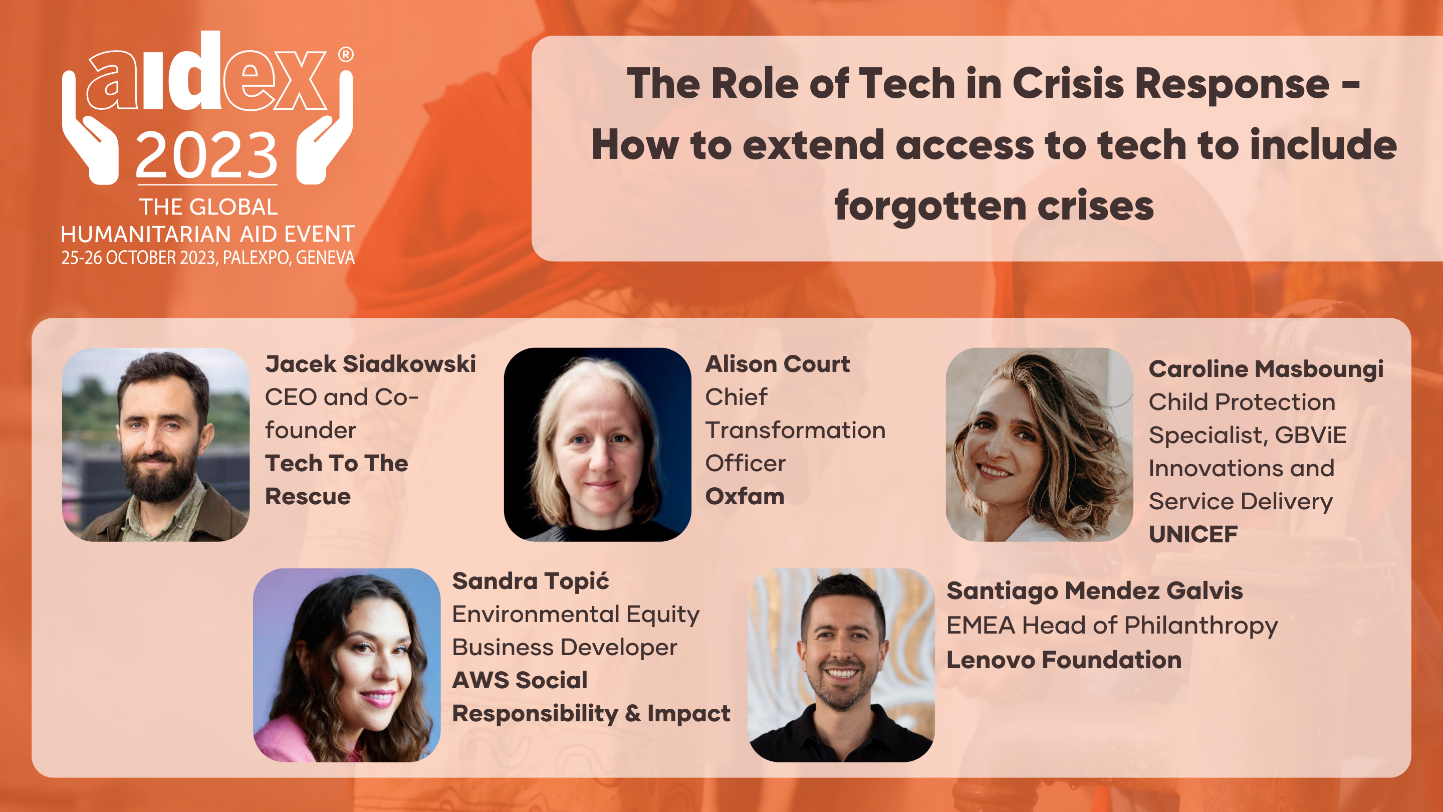 The Role of Tech in Crisis Response - How to extend access to tech to include forgotten crises