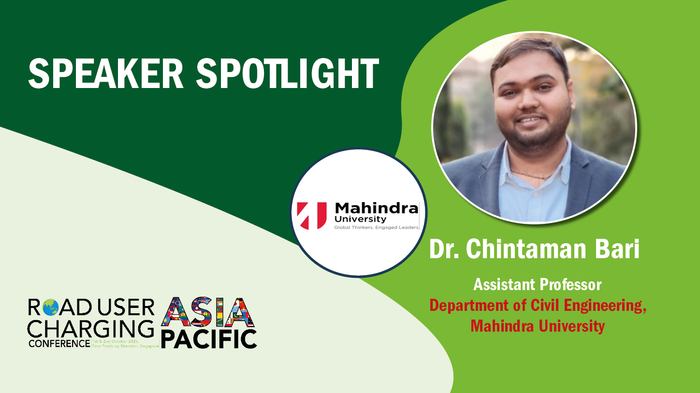 Road User Charging Conference Asia Pacific 2025: Meet the speaker – Dr Chintaman Bari, Mahindra University