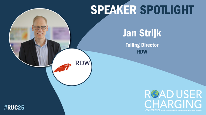 Road User Charging Conference 2025: Meet the speaker – Jan Strijk, RDW (Netherlands Vehicle Authority)