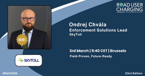 Road User Charging Conference 2026: Meet the speaker – Ondrej&nbsp;Chv&aacute;la, SkyToll.