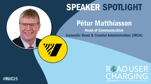 Road User Charging Conference 2025: Meet the speaker – Pétur Matthiasson, Vegagerðin (Icelandic Road and Coastal Administration)