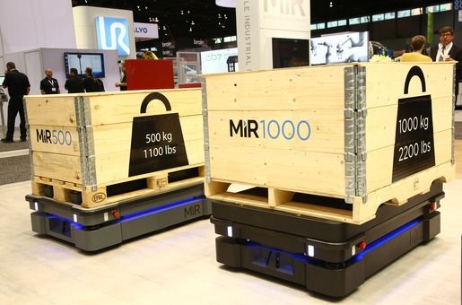 HIGH CAPACITY MOBILE ROBOT OPTIMISES INTERNAL LOGISTICS FLOW