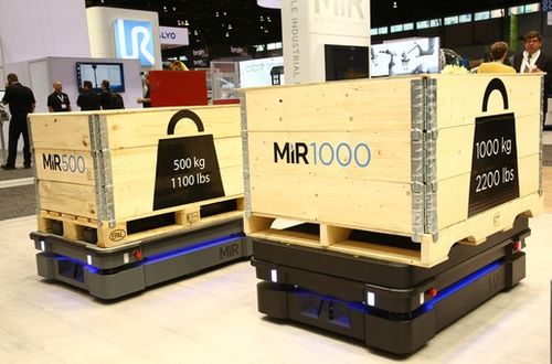 HIGH CAPACITY MOBILE ROBOT OPTIMISES INTERNAL LOGISTICS FLOW