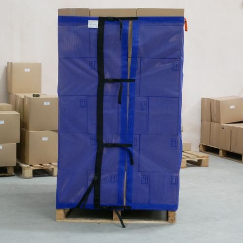 Saving Waste by Replacing Single Use Plastic Wrap With Reusable Pallet Wraps