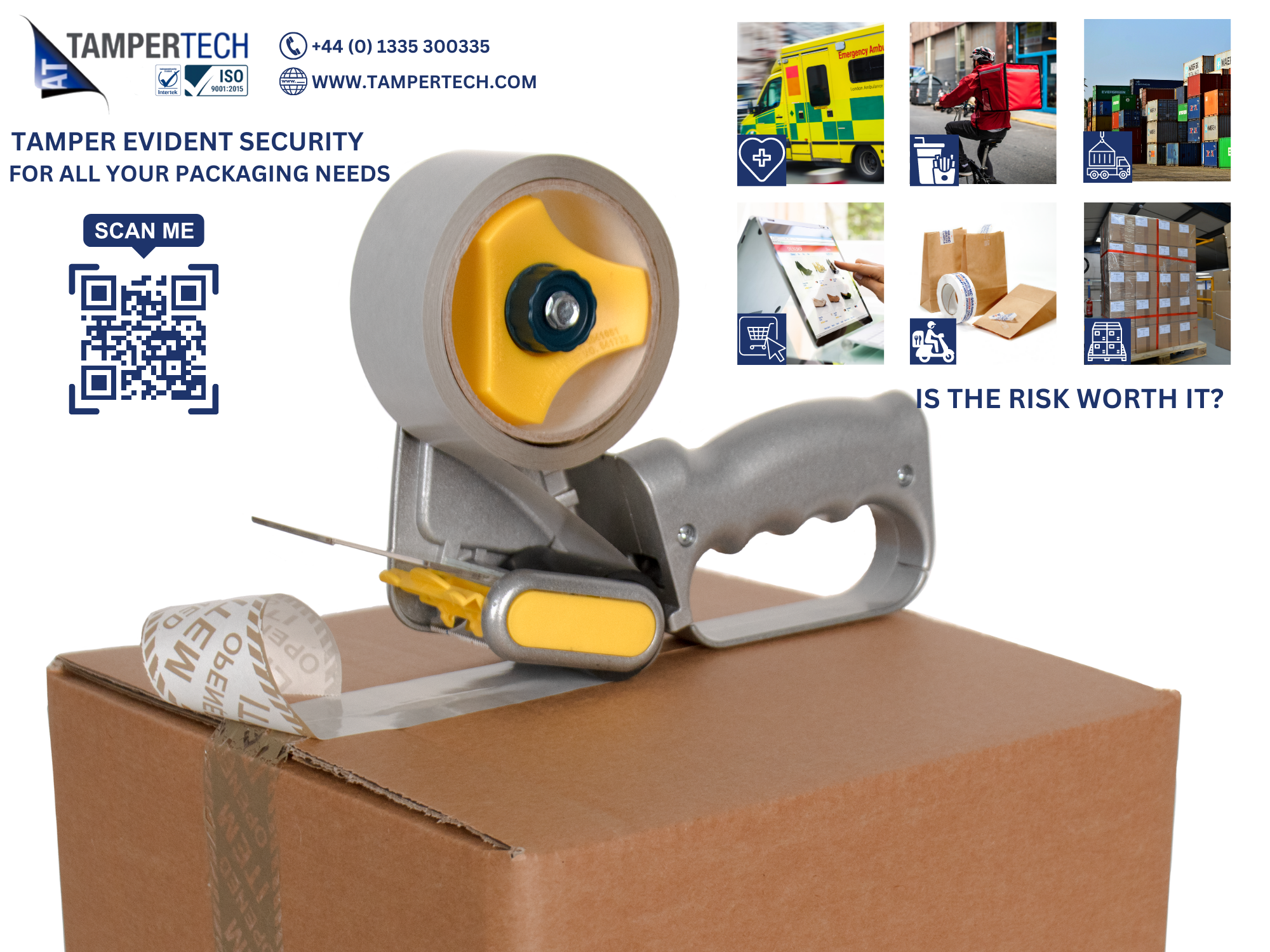 TamperTech Launches Tamper Evident Tapes and Labels for Intralogistics
