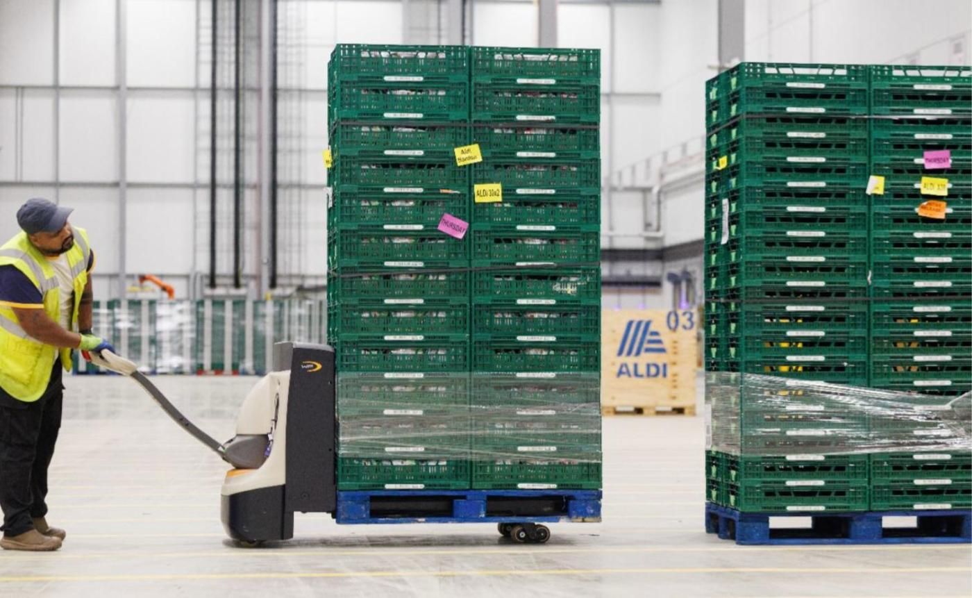 Aldi begins fresh produce operations at UK warehouse