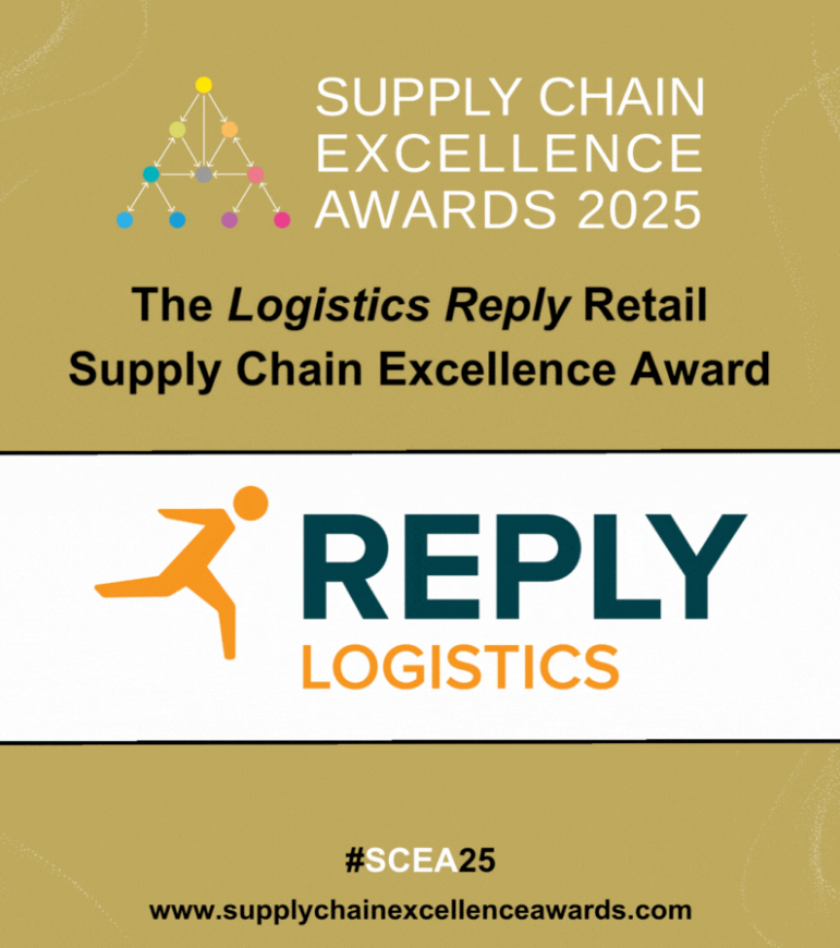 Logistics Reply to Sponsor the 2025 Supply Chain Excellence Awards