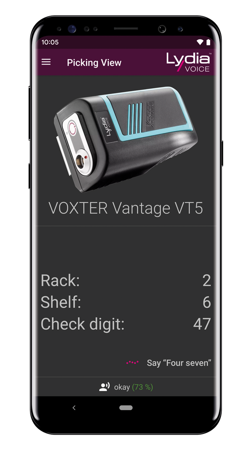New LYDIA Voice Demo App includes unique 100% voice control and multilanguage recognition features