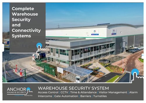 Anchor Sound & Security to Showcase Cutting-Edge Warehouse Security Solutions at Intralogistex 2025