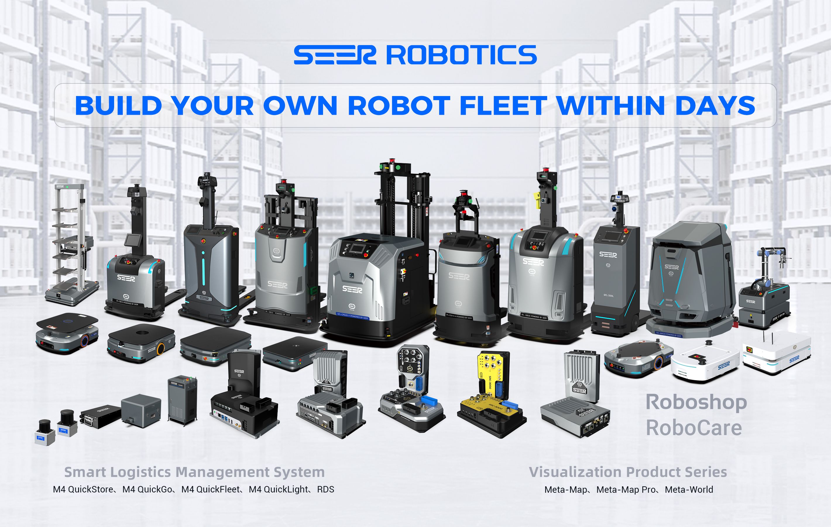 Build Your Own Robot Fleet within Days.