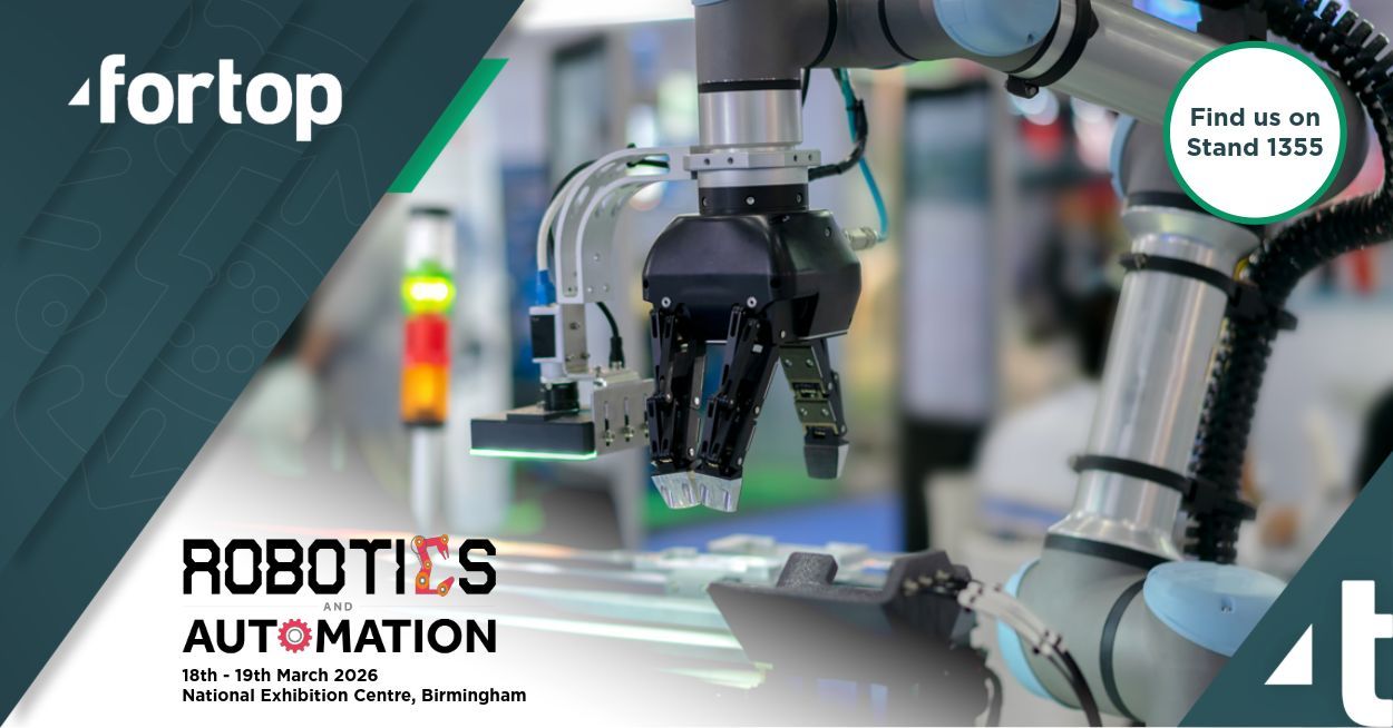 FORTOP UK TO SHOWCASE SMART AUTOMATION SOLUTIONS AT ROBOTICS & AUTOMATION 2026