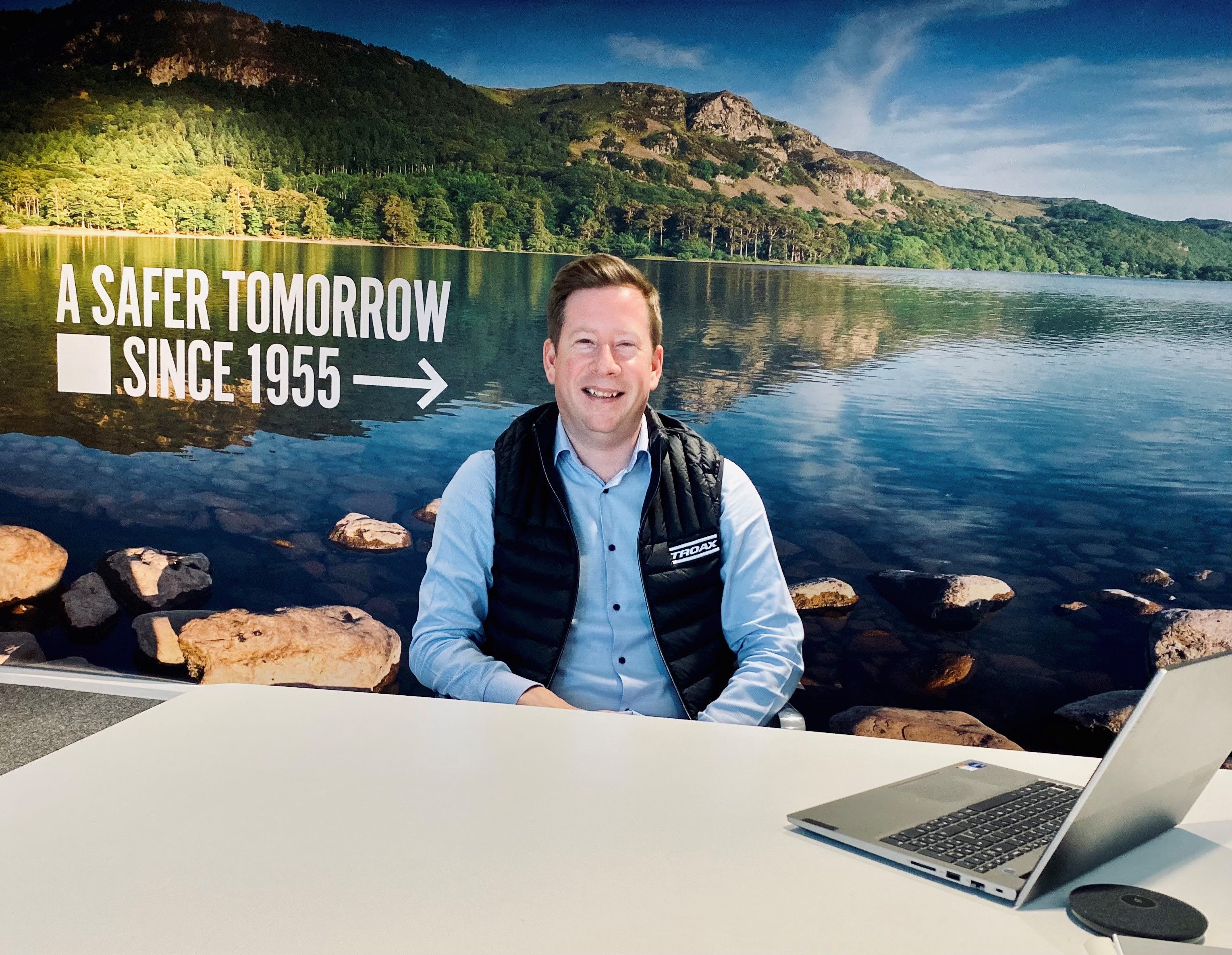 Exhibitor - Edward Finch, Managing Director for Troax