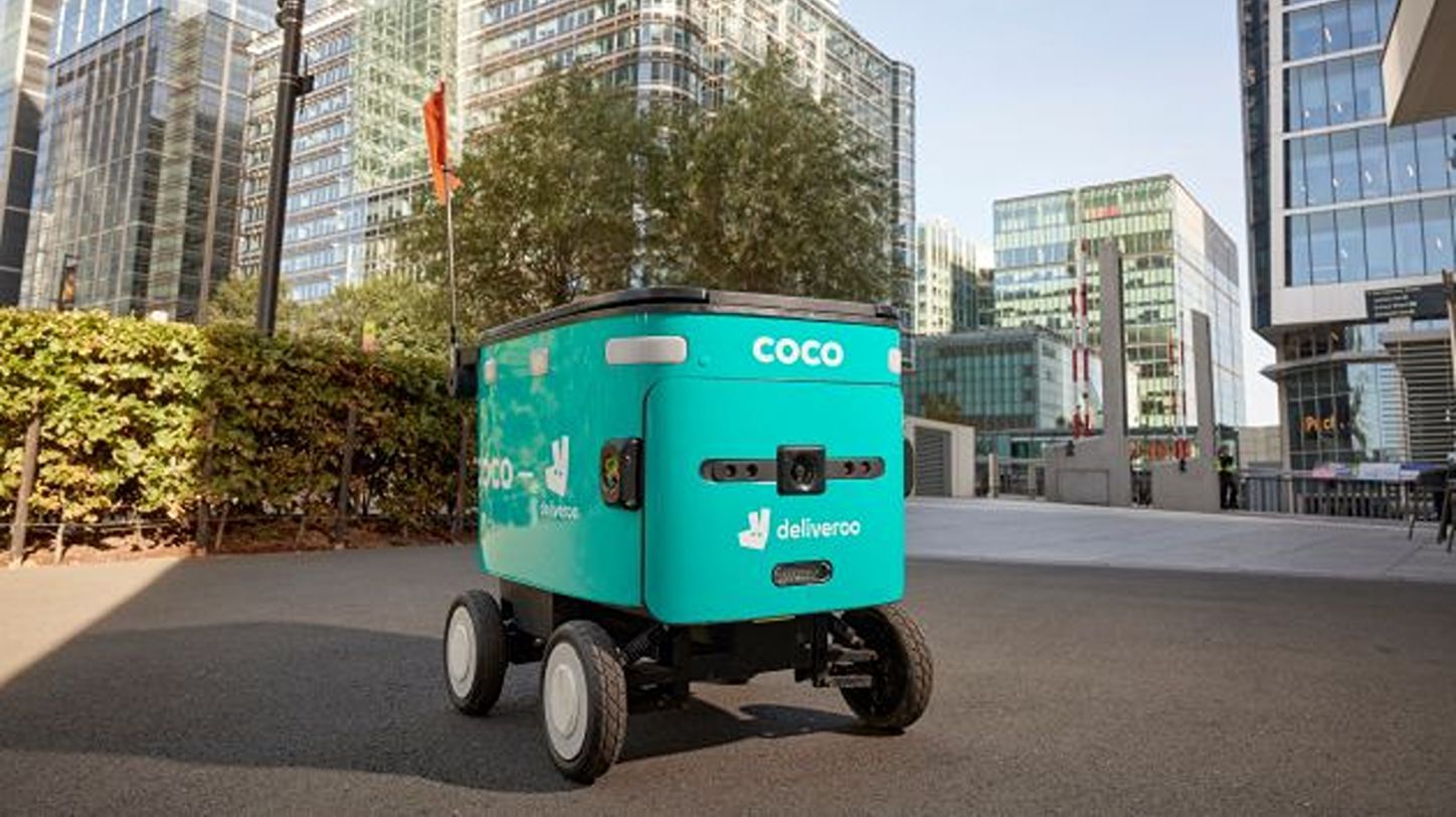 Deliveroo and Coco plan robot deliveries across five UK locations