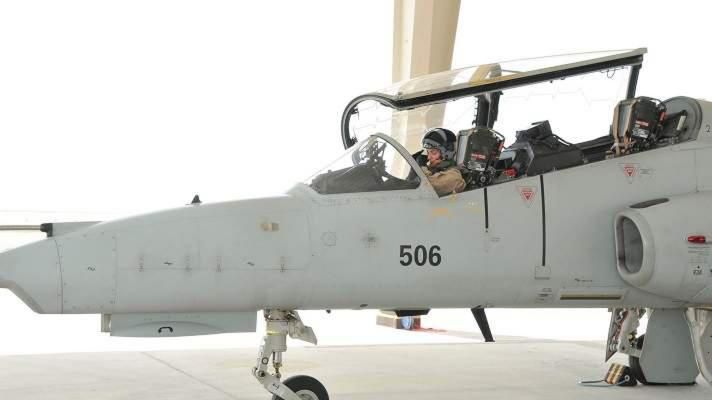 First female Bahraini royal flies warplane
