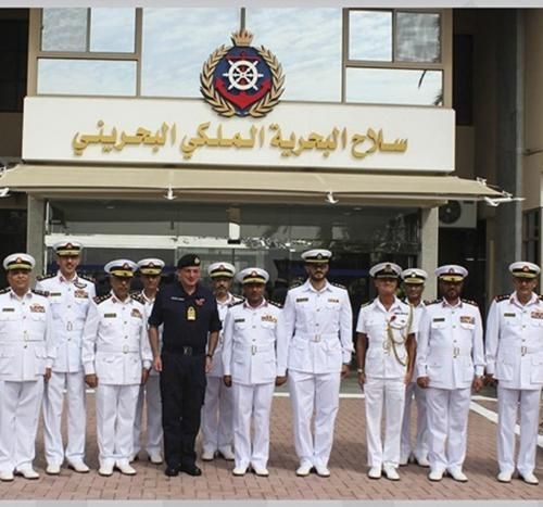 Royal Bahrain Naval Force Receives British Navy Chief