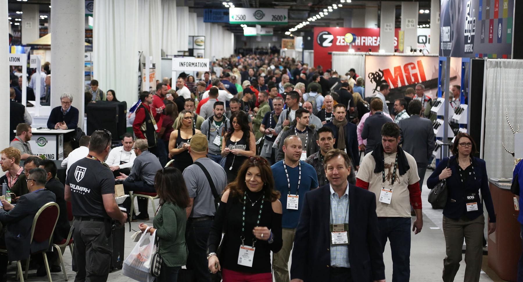 BIDEC 2017 team visit SHOT Show Las Vegas