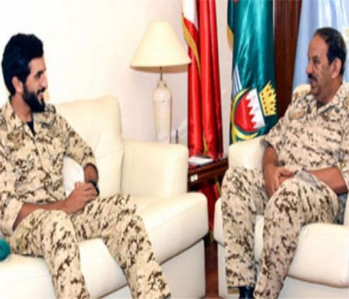 Bahrain’s Defense Chief Receives Royal Guard Commander