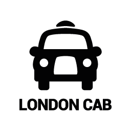 London cab Black logo