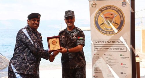 القوات البحرية المصرية تشارك في التدريب البحري الدولي المشترك (IMX/CE23)