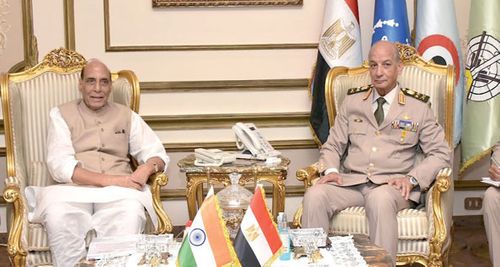 تعزيز التعاون العسكرى بين الهند ومصر